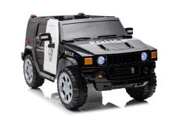 ELJET Dětské elektrické auto policie Ranger černá Li-Ion