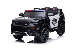 ELJET Dětské elektrické auto policie SUV černá Li-Ion ELJET Dětské elektrické auto policie SUV černá Li-Ion