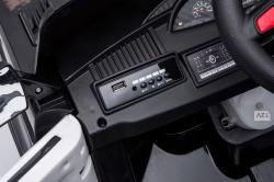 ELJET Dětské elektrické auto policie SUV černá Li-Ion