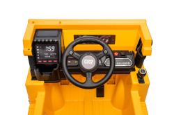 ELJET Dětské elektrické auto sklápěč žlutá Li-Ion