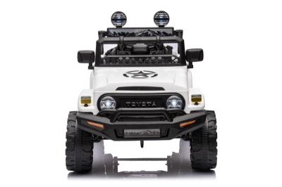 ELJET Toyota FJ Cruiser bílé dětské elektrické auto