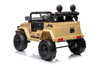 ELJET Toyota FJ Cruiser hnědožlutá/khaki dětské elektrické auto