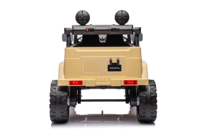 ELJET Toyota FJ Cruiser hnědožlutá/khaki dětské elektrické auto