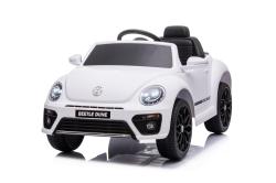 ELJET Dětské elektrické auto Volkswagen Beetle bílá/white