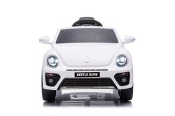 ELJET Dětské elektrické auto Volkswagen Beetle bílá/white