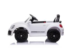 ELJET Dětské elektrické auto Volkswagen Beetle bílá/white