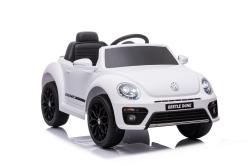 ELJET Dětské elektrické auto Volkswagen Beetle bílá/white