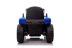 ELJET Dětský elektrický traktor s nakládací lžící modrá Li-Ion