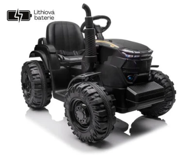 ELJET Detský elektrický traktor Style čierna Li-Ion