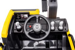 ELJET Dětský plně elektrický bagr Volvo PRO žlutá Li-Ion