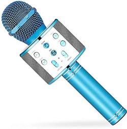 ELJET Karaoke mikrofon Globe Blue