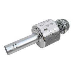 ELJET Karaoke mikrofon Globe Silver