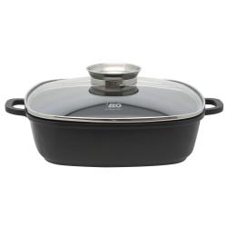 ELO 19658 Alucast Pekáč se skleněnou poklicí a aroma úchytem 28x28 cm ELO 19658 Alucast Pekáč se skleněnou poklicí a aroma úchytem 28x28 cm