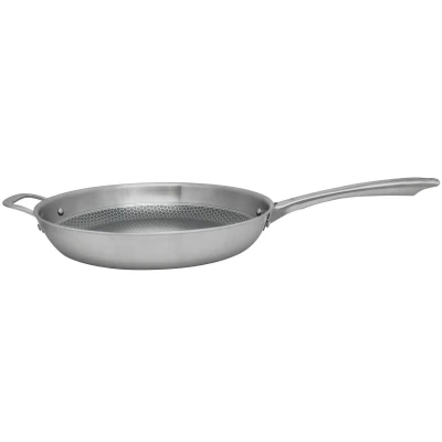 ELO Relief Solution stříbrná Ø 32 cm pánev s pomocnou rukojetí