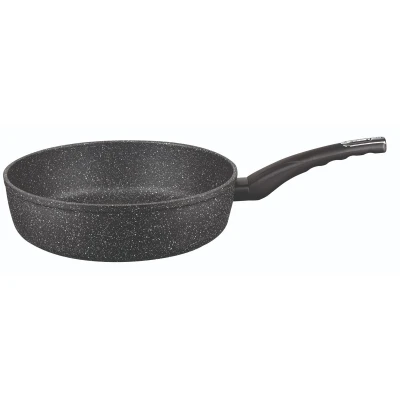 ELO Granit Evolution tmavě šedá průměr 24 cm hluboká pánev