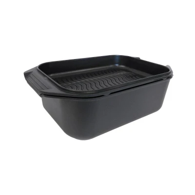 ELO Karree 42x26 cm pekáč s grilovacím víkem