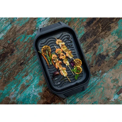 ELO Karree 42x26 cm pekáč s grilovacím víkem