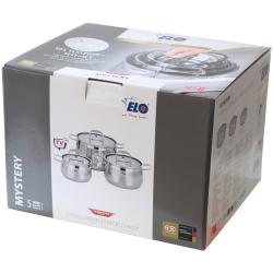 ELO 91003 Mystery Sada hrnců 3 ks, nerezové
