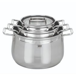 ELO 91003 Mystery Sada hrnců 3 ks, nerezové