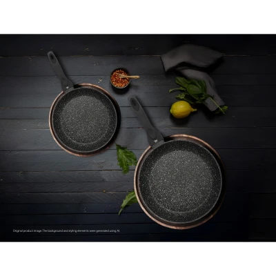 ELO Granit Passion černá Ø 20 cm + 28 cm sada pánví