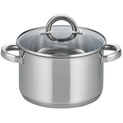 ELO BASIC Opal nerezový hrnec průměr 24 cm, 5,5 l