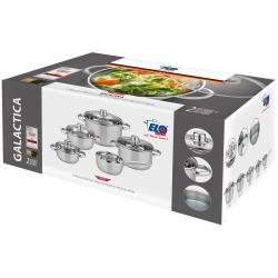 ELO BASIC 22005 Galactica Sada hrnců 5 ks, nerezové