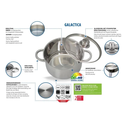 ELO BASIC 22015 Galactica Kompletní sada nádobí 15 ks