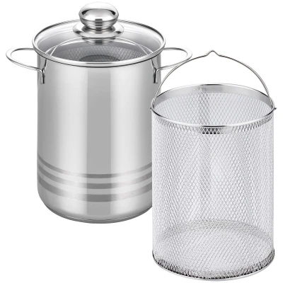 ELO Basic Brillant nerezový hrnec na chřest Ø 16 cm, 4 l