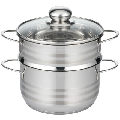 ELO Basic Brillant nerezový napařovací hrnec Ø 18 cm, 1,6/2,4 l