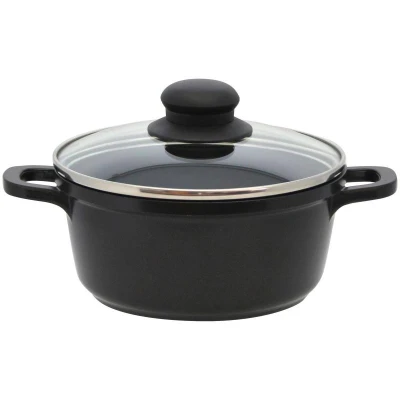 ELO BASIC 62440 Black Cast Sada hrnců 4 ks, hliníkové