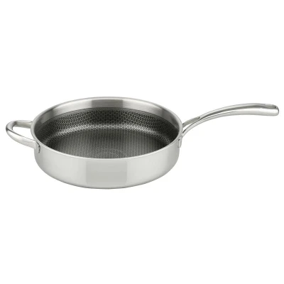ELO PREMIUM Relief Evolution Ø 28 cm hluboká pánev s pomocnou rukojetí a skleněnou poklicí