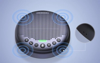 EMEET OfficeCore Luna Plus tmavě šedý konferenční reproduktor