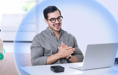 Emeet OfficeCore M0 Plus černý konferenční reproduktor