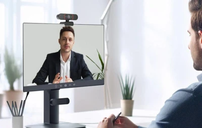 Emeet SmartCam C960 4K černá webová kamera se stativem
