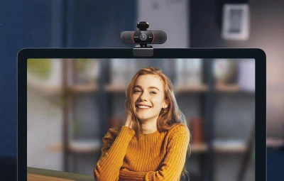 Emeet SmartCam C960 4K černá webová kamera se stativem