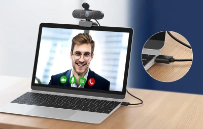 Emeet SmartCam C960 4K černá webová kamera se stativem