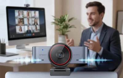 EMEET SmartCam C960 Ultra tmavě šedá webová kamera