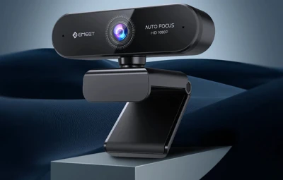Emeet SmartCam Nova černá webová kamera