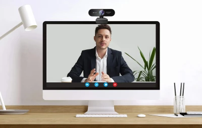 Emeet SmartCam Nova černá webová kamera