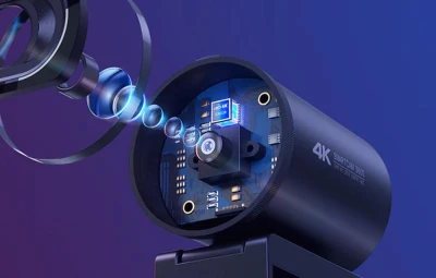 Emeet SmartCam S600 černá webová kamera