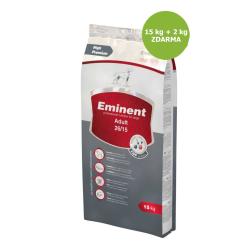 Eminent Dog Adult 15 kg + 2 kg ZDARMA Eminent Dog Adult 15 kg + 2 kg ZDARMA