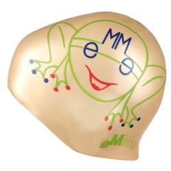 eMMe Frog JR dětská koupací čepice zlatá
