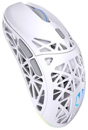 Endorfy LIV Wireless Myš, herní, bezdrátová, optická, až 12000DPI, senzor PAW3311, 6 tlačítek, Kailh GM 4.0, ARGB pods.,bílá