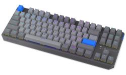 Endorfy Thock V2 TKL Wireless Klávesnice,herní,bezdrátová,mechan.,Endorfy Yellow,CZ/SK layout,TKL,ARGB,hliník.,BT,2,4GHz USB,šedá