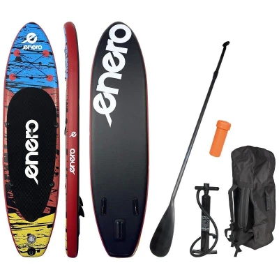 ENERO 135 kg černý 300x76x15 cm paddleboard set ENERO 135 kg černý 300x76x15 cm paddleboard set