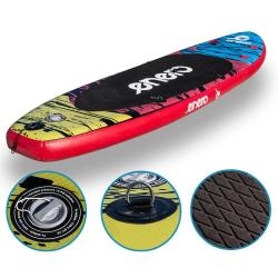 ENERO 135 kg černý 300x76x15 cm paddleboard set