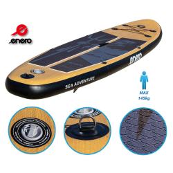 ENERO 145 kg NEPTUN WOODEN 320x76x15 cm paddleboard set