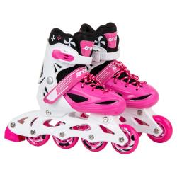 Enero 4v1 růžové dětské brusle
