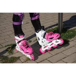 Enero 4v1 růžové dětské brusle