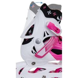 Enero 4v1 růžové dětské brusle